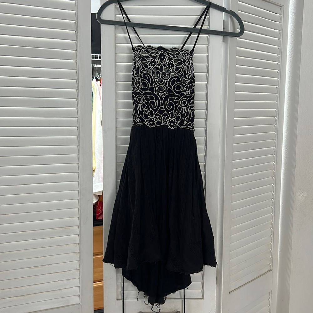 Free people embroidered dress
